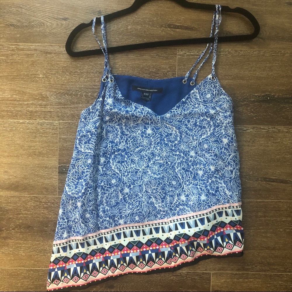 French Connection Asymmetrical Top